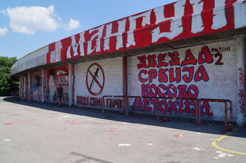 Marakana, czyli stadion klubu Crvena Zvezda w Belgradzie 