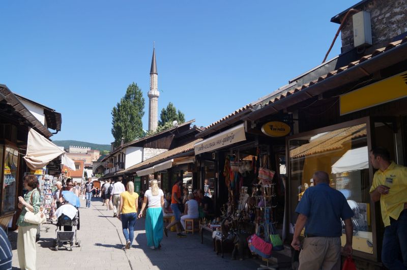 Bascarsija - główny rynek Sarajewa